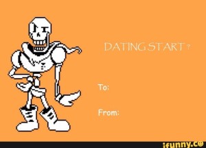 Papyrus wants to take you to the bone zone. Image courtesy of Reddit.