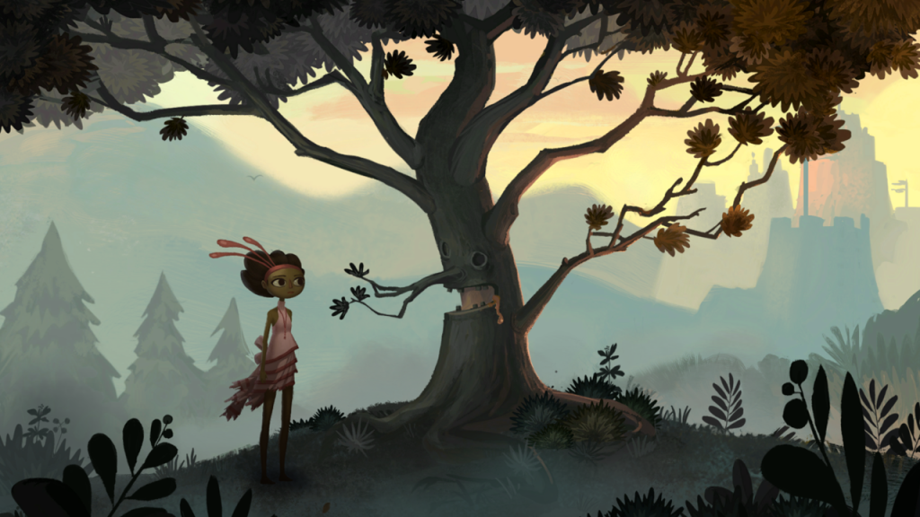 Broken Age's puzzles are frustrating, but its story is fantastic. | Image courtesy of Double Fine Productions