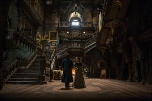 Allerdale Hall is a character itself in Crimson Peak. Photo courtesy of Collider.com