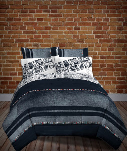 These bed sheets are 100 percent licensed material from Marvel. Photo courtesy of ThinkGeek.