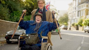 Maggie Smith and Alex Jennings in The Lady in the Van. Photo courtesy of YouTube.