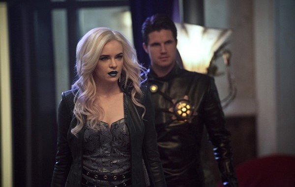 Daniella Panabaker as Killer Frost and Henry Amell as Deathstorm on The Flash. Photo courtesy of Collider.