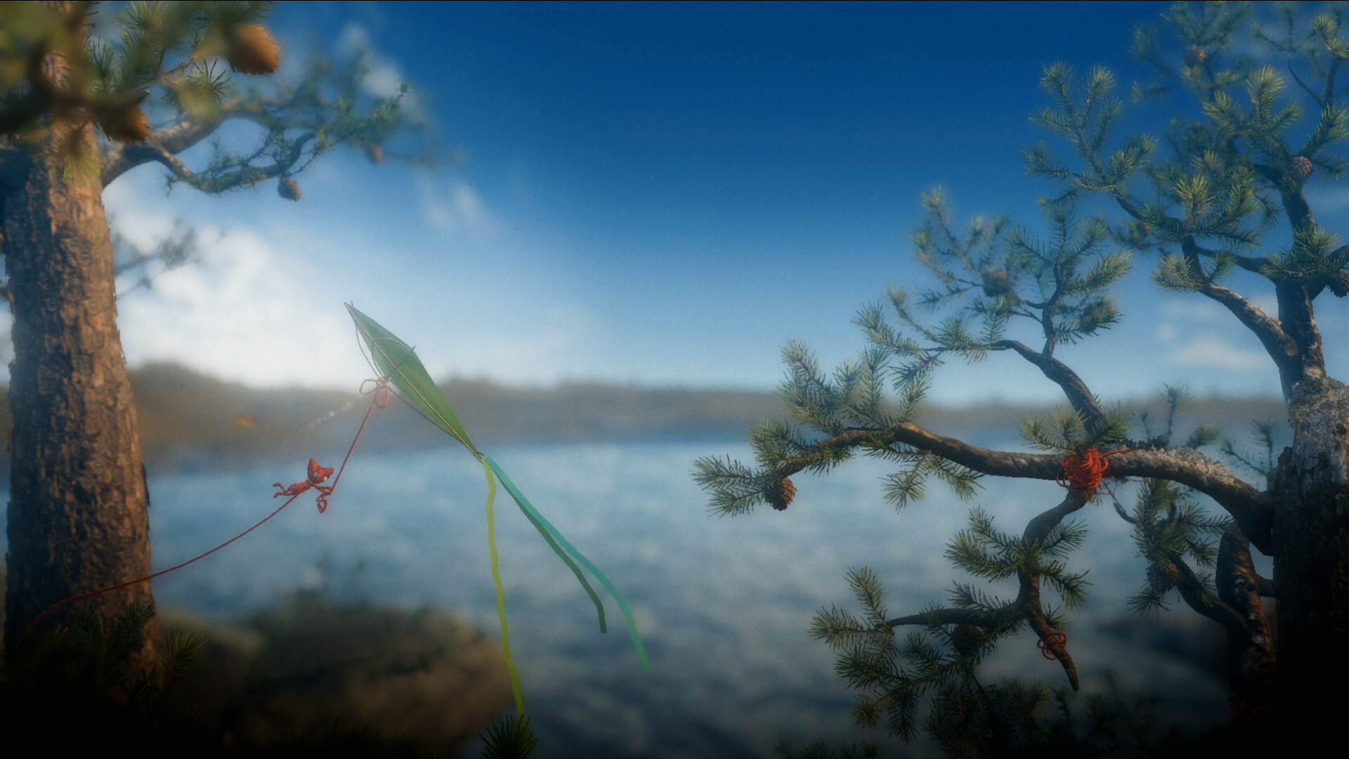 Yarny can make creative use of objects in order to make progress. Image courtesy of Electronic Arts.