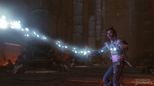 The Kinect made casting magic in Fable: The Journey a fun experience, but many gamers still wanted the game to go back to its roots. An image from Fable. Image courtesy of Lionhead.