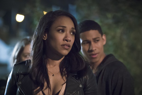 Candice Patton as Iris West and Keiynan Lonsdale as Wally West on The Flash. Photo courtesy of The CW via Collider.